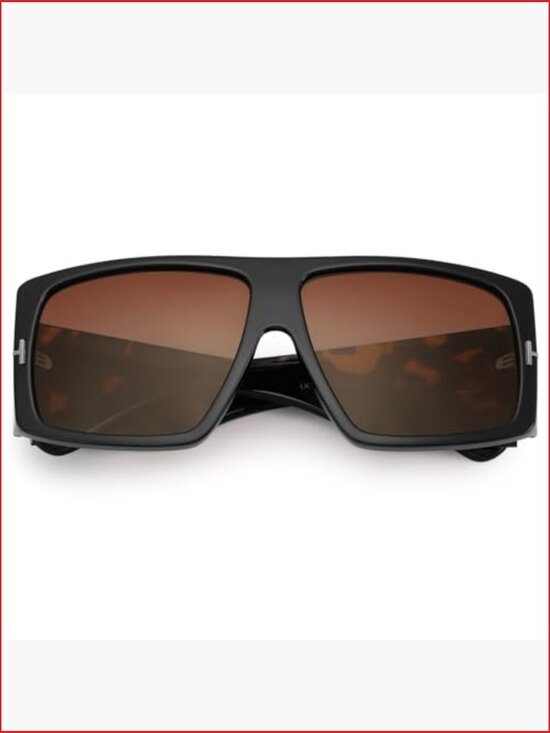 Oversized Square Sunglasses Trendy Retro Large Frame Ladies Shades